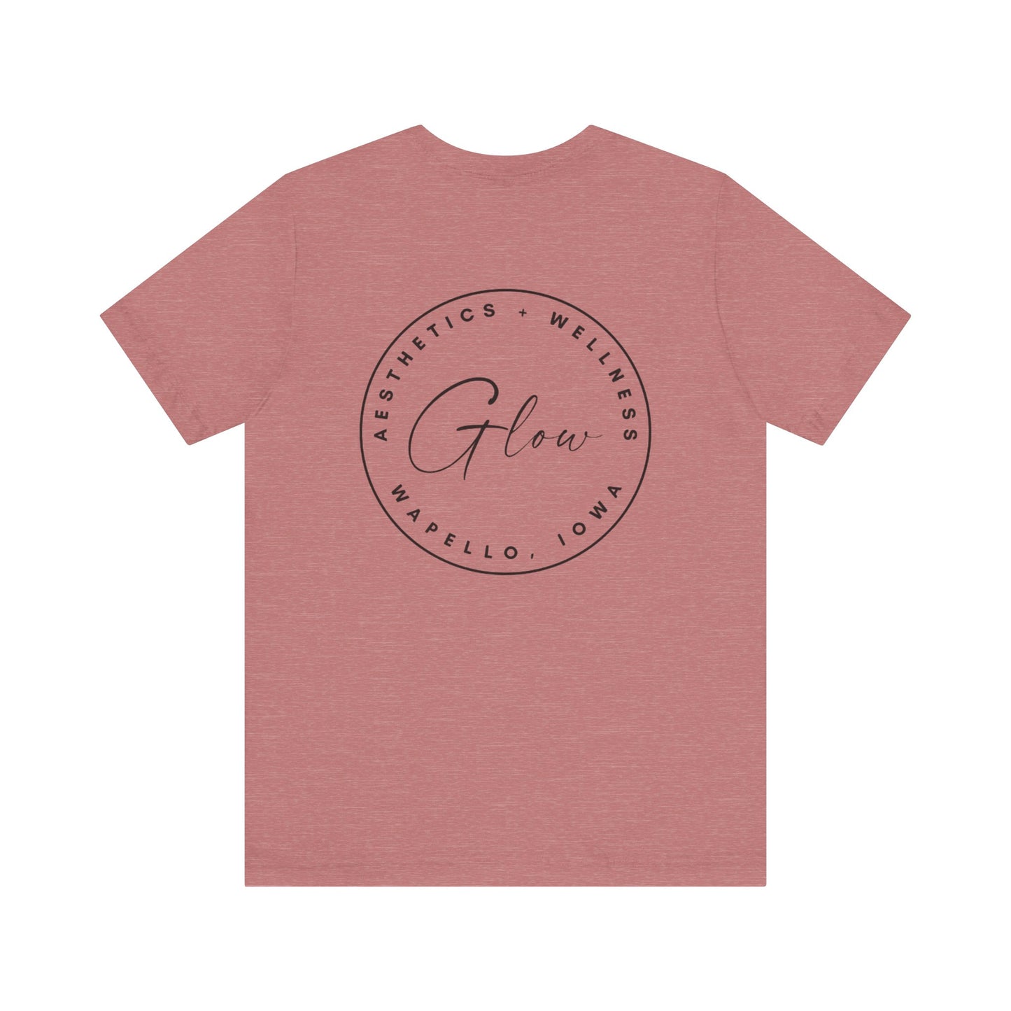Glow Circle Logo FRONT/BACK | Bella Canvas