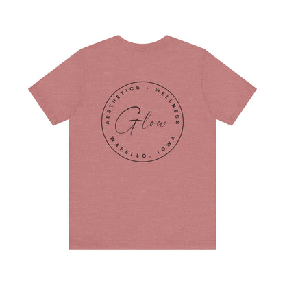 Glow Circle Logo FRONT/BACK | Bella Canvas