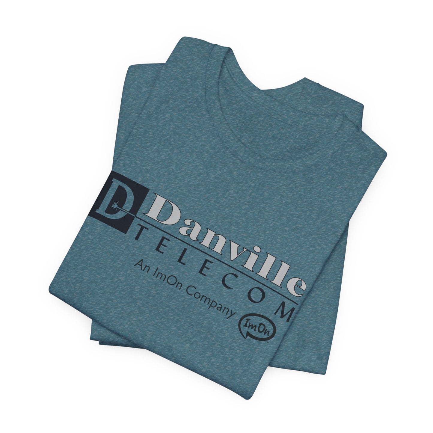 Danville Telecom ImOn Company | Black Logo | Bella Canvas