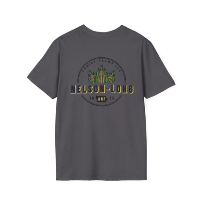 Nelson-Long FRONT/BACK Logo T-Shirt | Gildan Softstyle