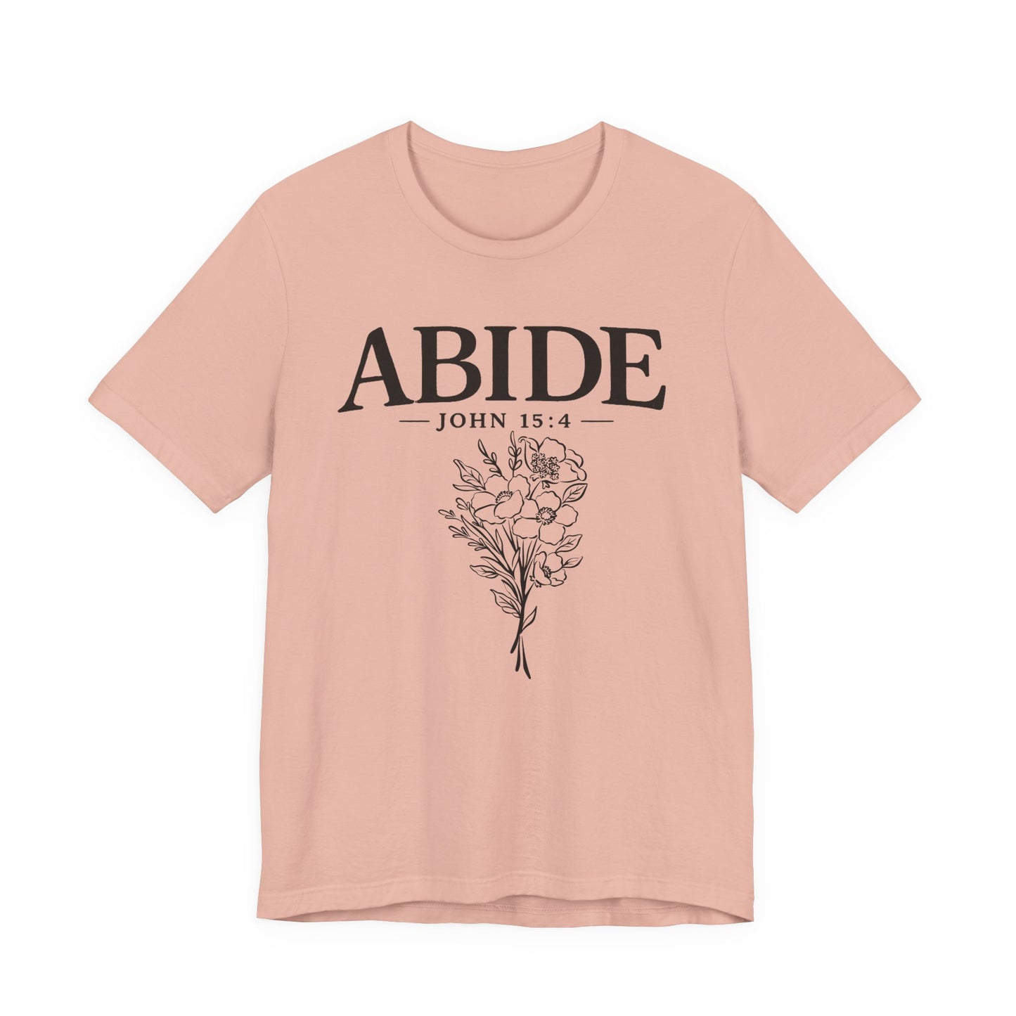 Abide in Me ADULT Tee | Bella Canvas