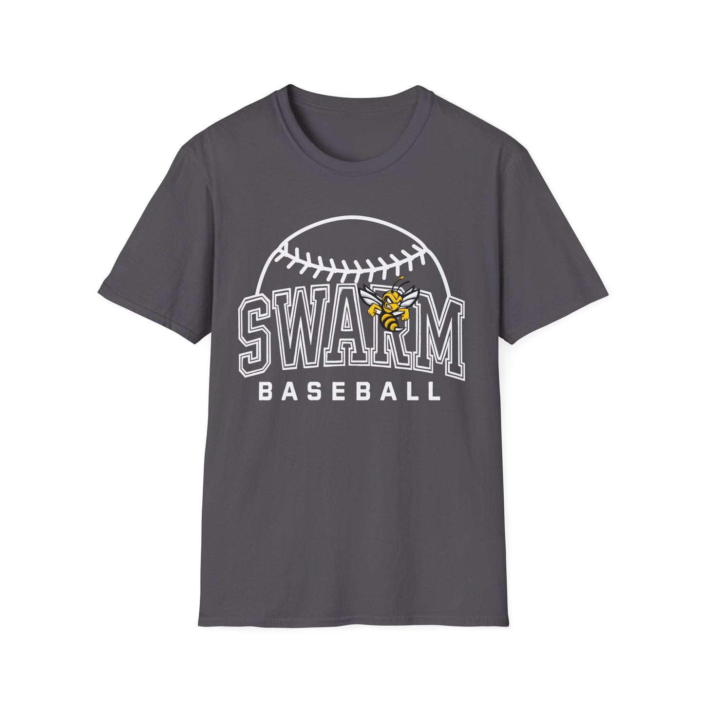 Swarm "⚾️" ADULT Baseball T-Shirt | Gildan Softstyle