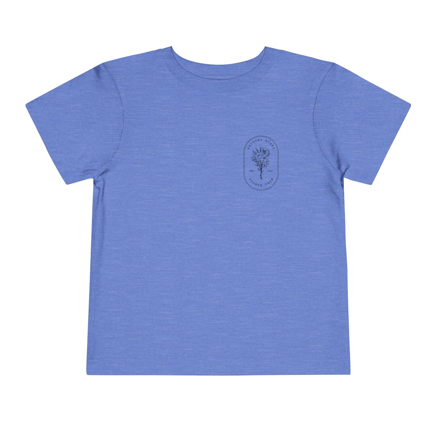 Abiding Acres Flower Farm TODDLER Tee | Bella Canvas