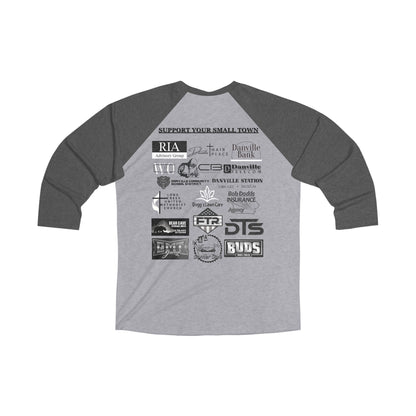 52623 Tri-Blend 3\4 Raglan Tee