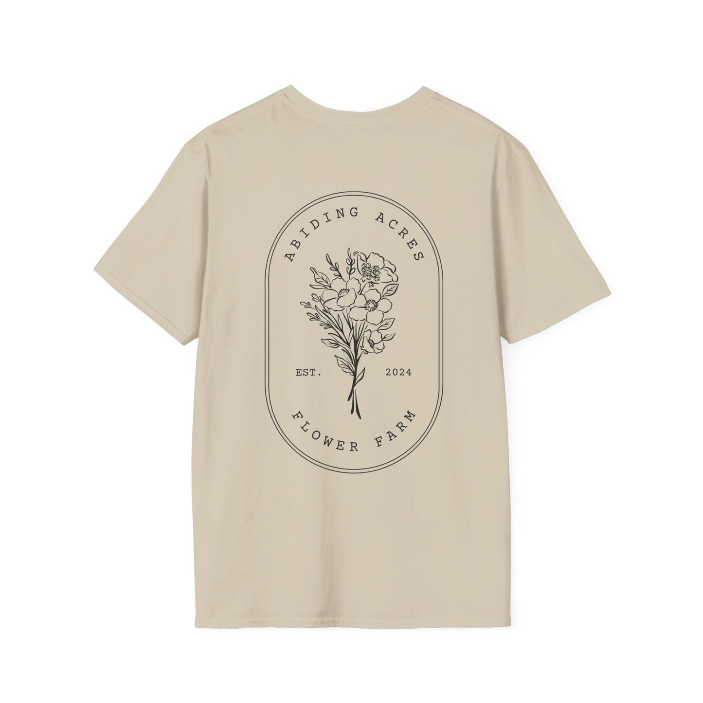 Abide JOHN 15:4 ADULT Tee | Gildan Softstyle