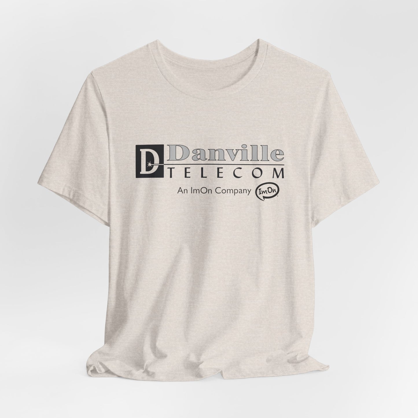 Danville Telecom ImOn Company | Black Logo | Bella Canvas