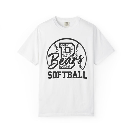 Bears "B" Softball T-Shirt | Comfort Colors