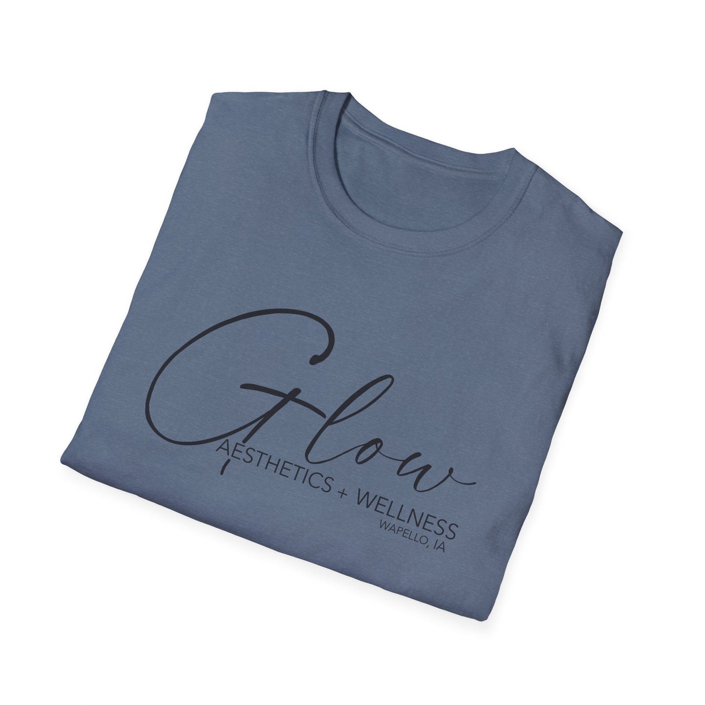 Glow Logo FRONT T-Shirt | Gildan Soft-Style