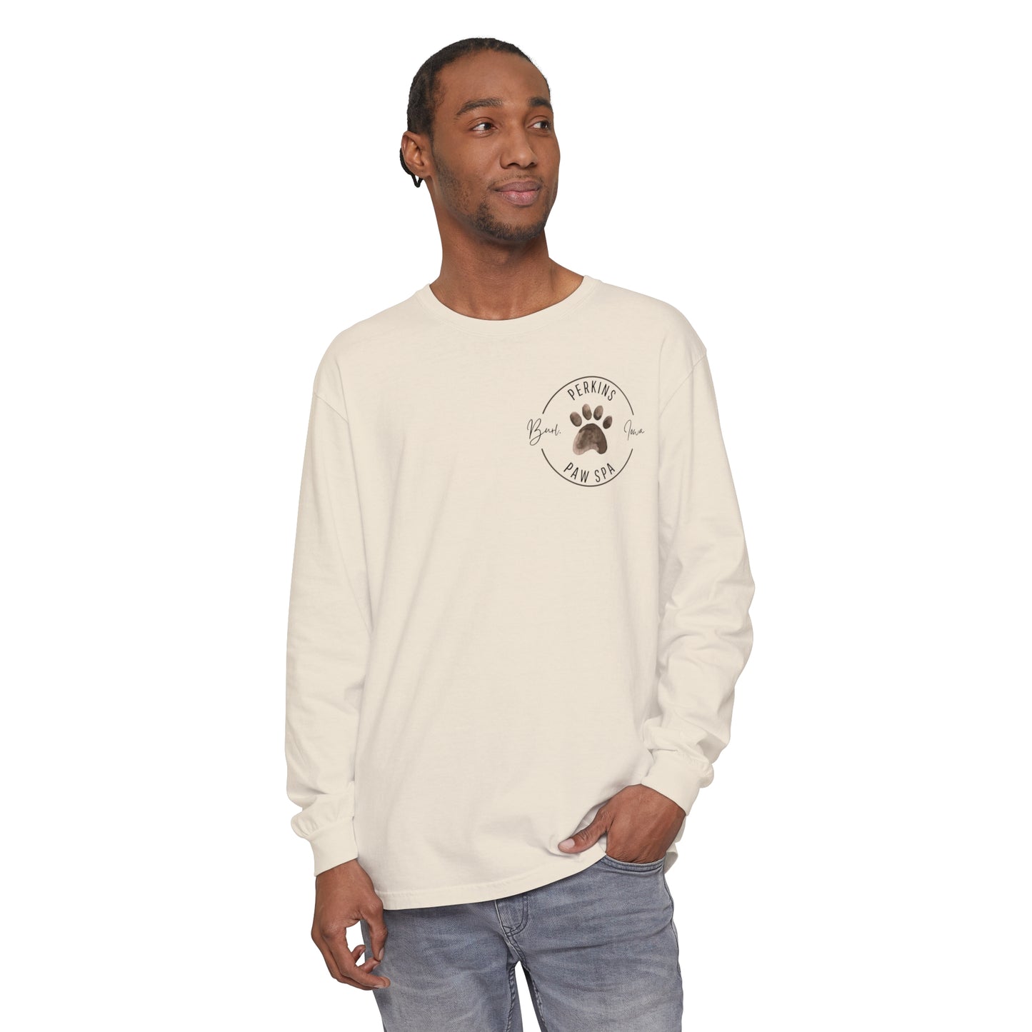 Perkins Paw Spa Long Sleeve Front/Back (2)