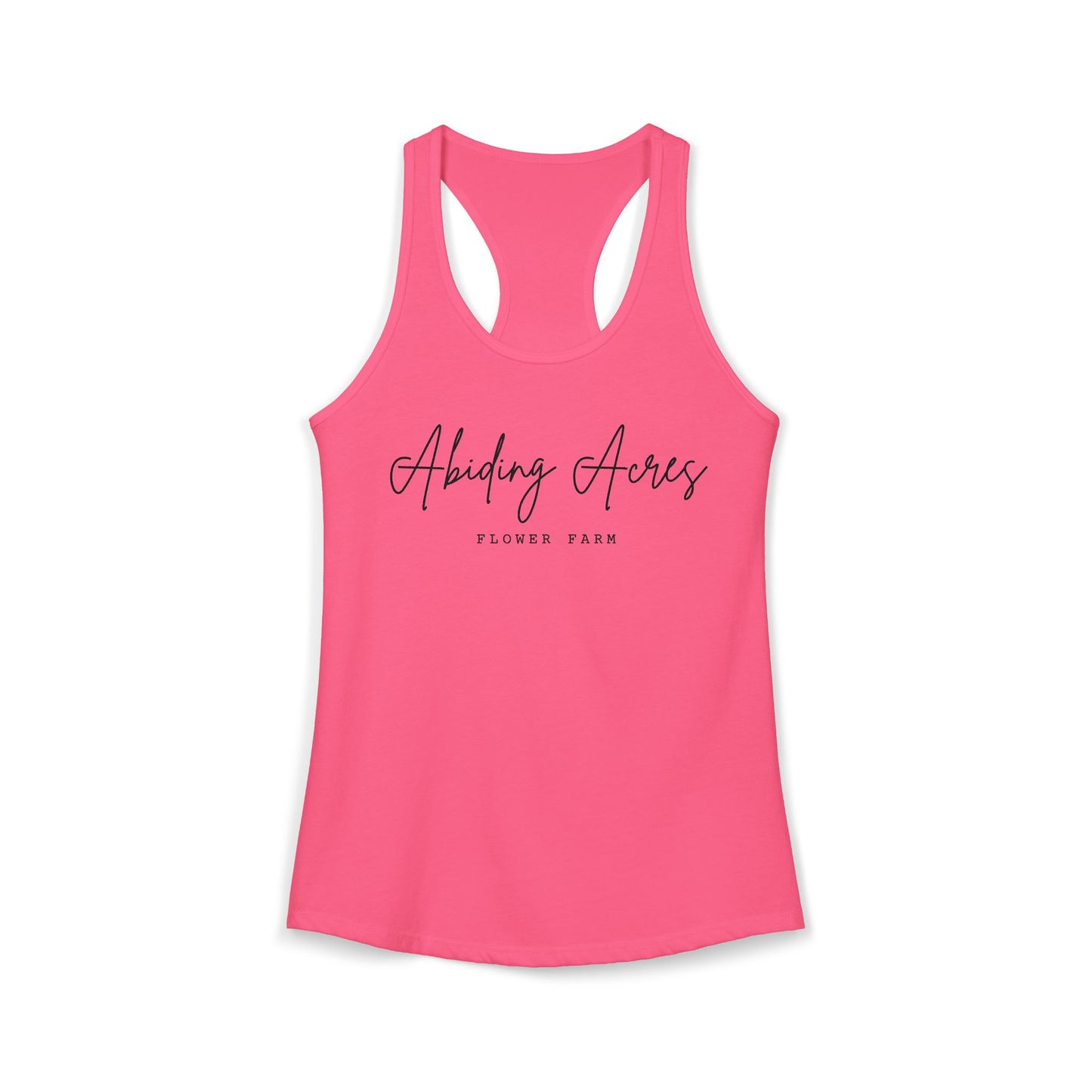 Abiding Acres FF ADULT Racerback Tank | Next Level