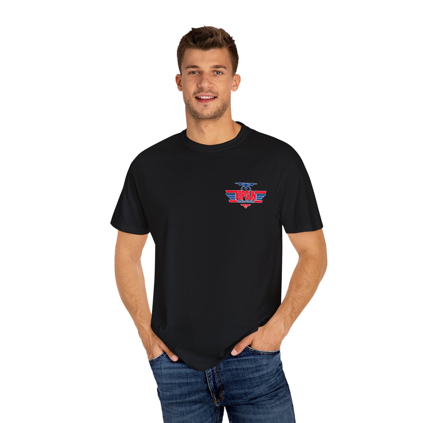 Top Gun S&S Garment Dyed T-shirt -JUNE TOP SELLER