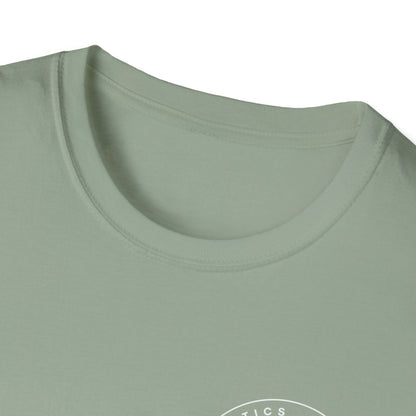 Glow Circle Logo FRONT/BACK T-Shirt | Gildan Soft-Style