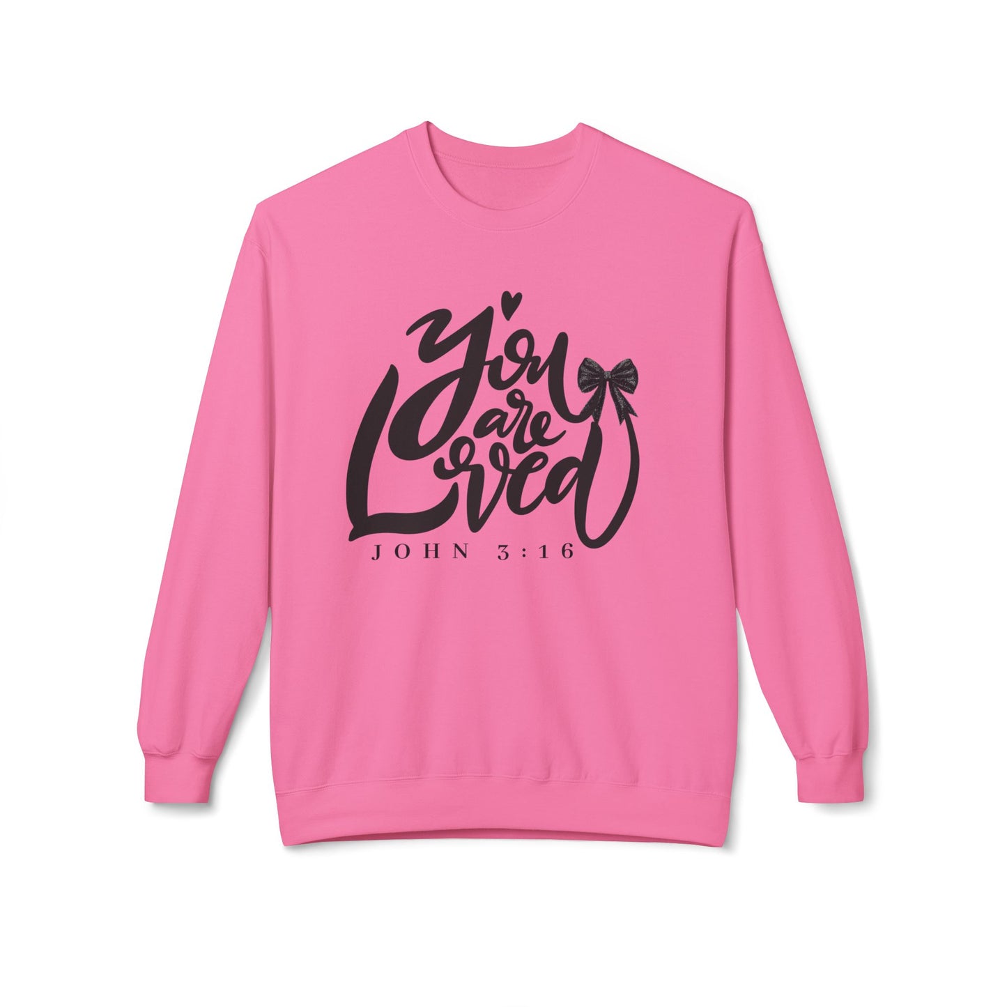 John 3:16 Valentine Crewneck Sweatshirt