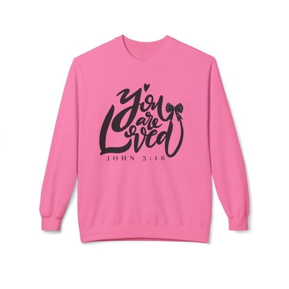 John 3:16 Valentine Crewneck Sweatshirt