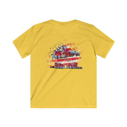 WT Gabeline Trucking YOUTH Tee 185, 189, 195 | Gildan Softstyle