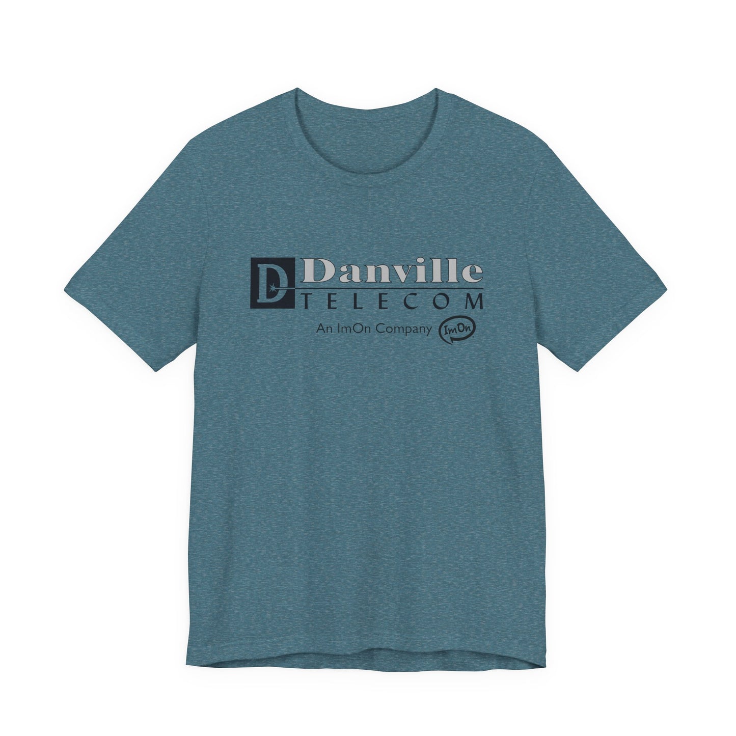 Danville Telecom ImOn Company | Black Logo | Bella Canvas