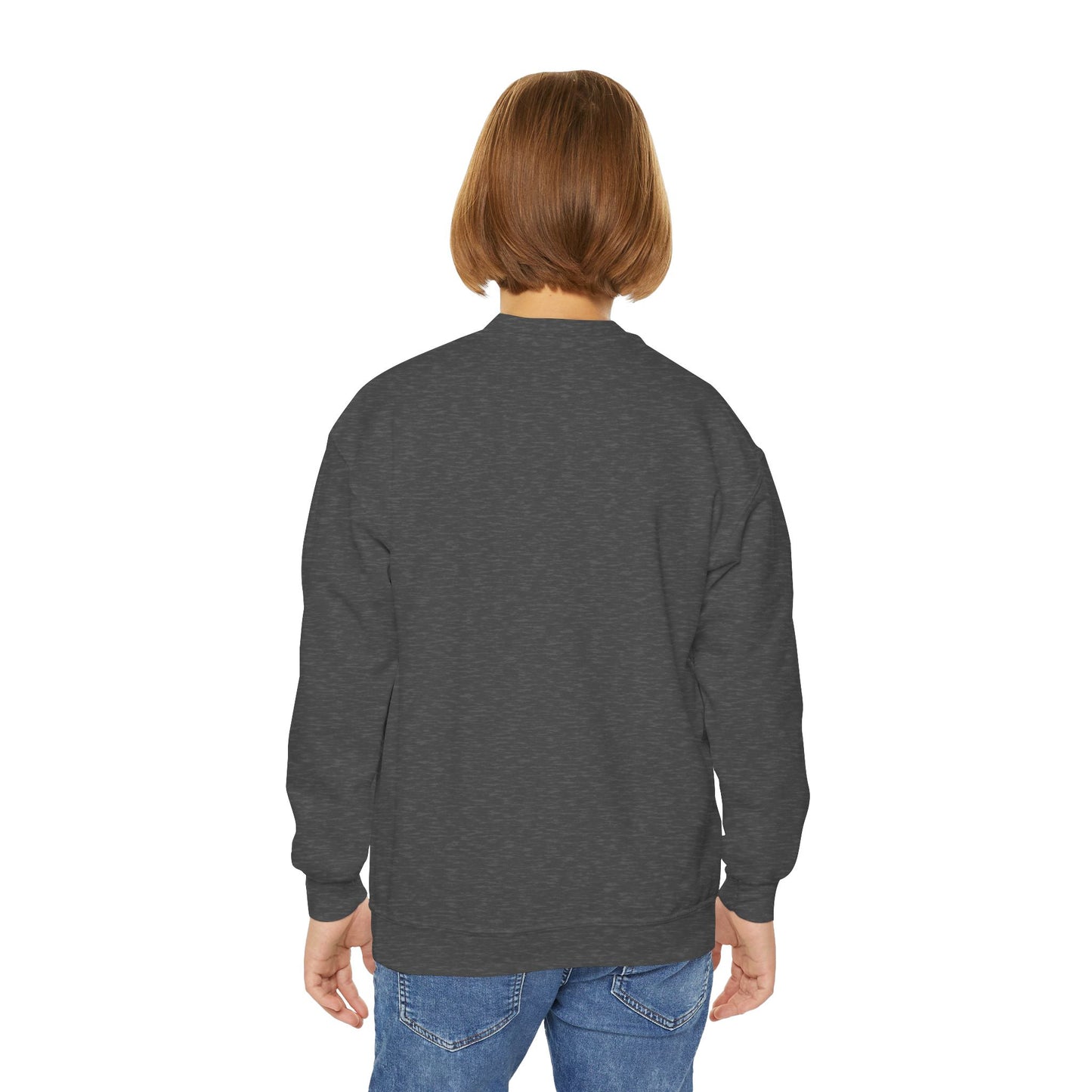 Youth Camo Bears Crewneck Sweatshirt | Gildan Softstyle