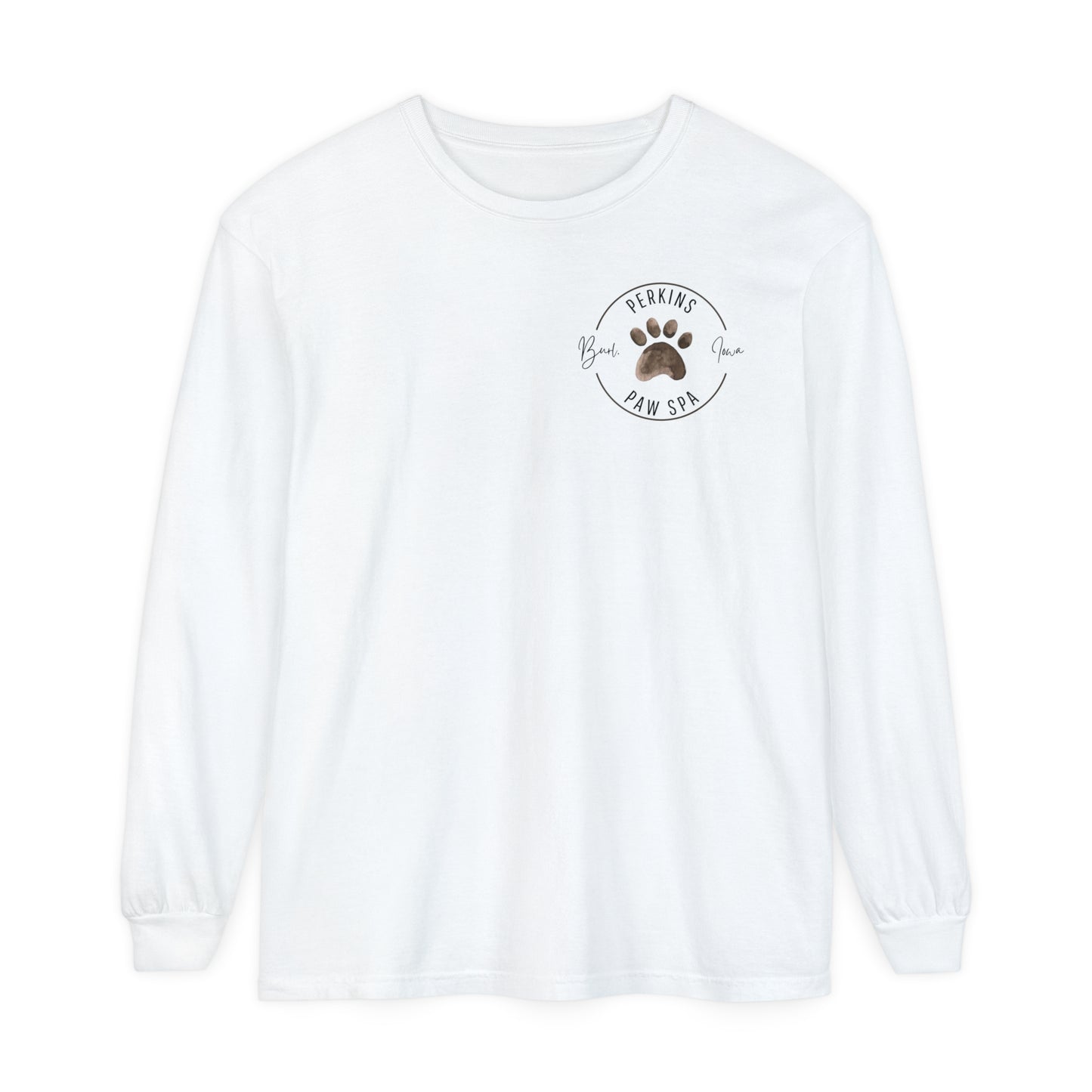 Perkins Paw Spa Long Sleeve Front/Back (2)