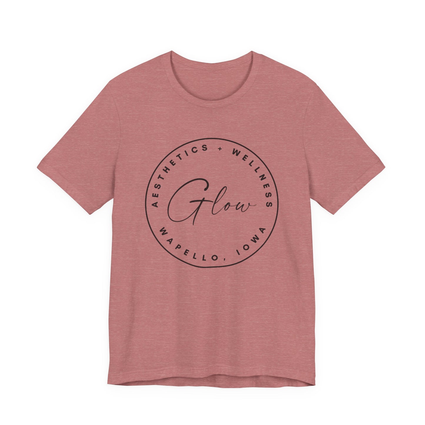 Glow Circle Logo FRONT | Bella Canvas