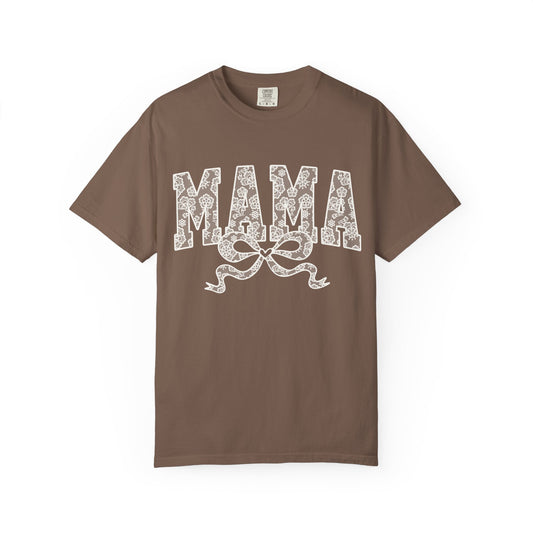 Mama Lace Garment-Dyed Unisex T-Shirt