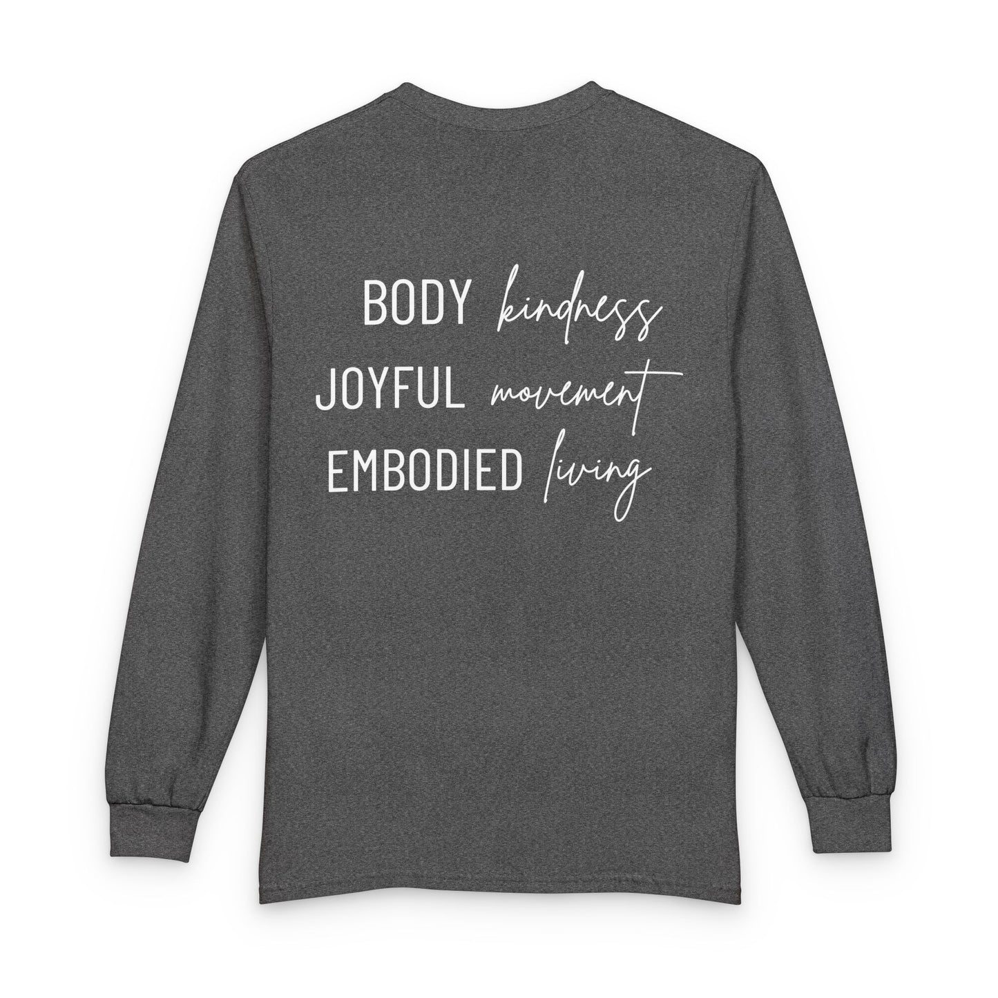 KML Kindness, Movement, Living Unisex Long Sleeve T-Shirt I Gildan