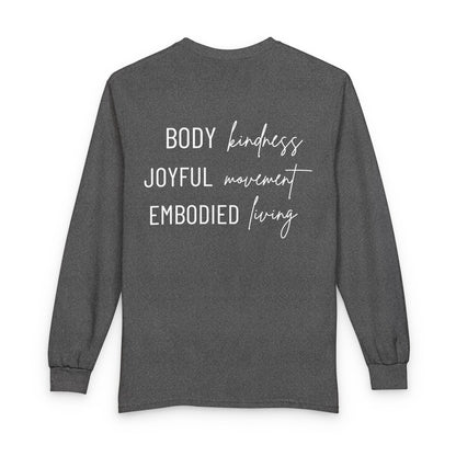 KML Kindness, Movement, Living Unisex Long Sleeve T-Shirt I Gildan