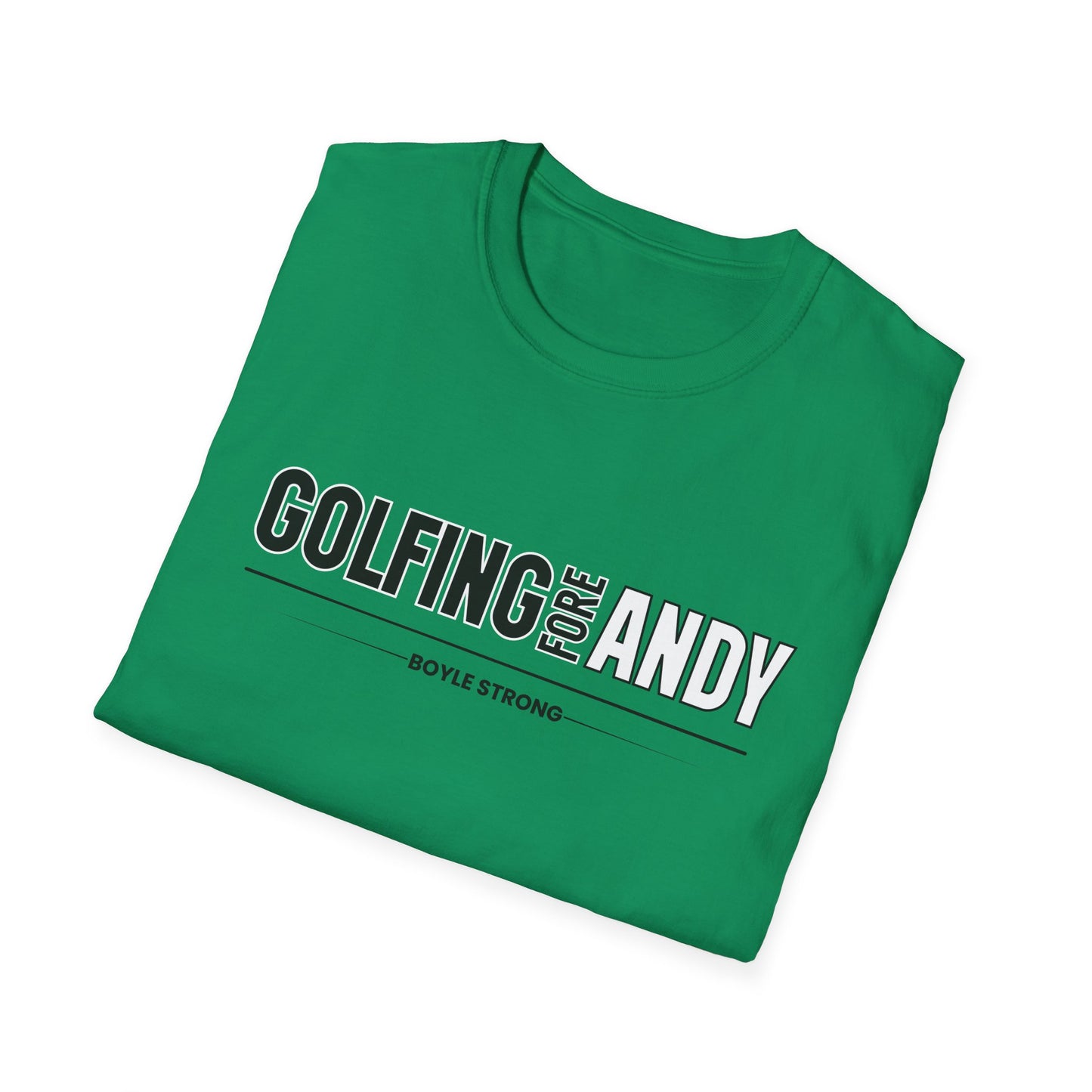 Golfing Fore Andy ADULT Tee | Gildan Softstyle
