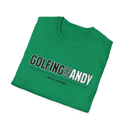 Golfing Fore Andy ADULT Tee | Gildan Softstyle