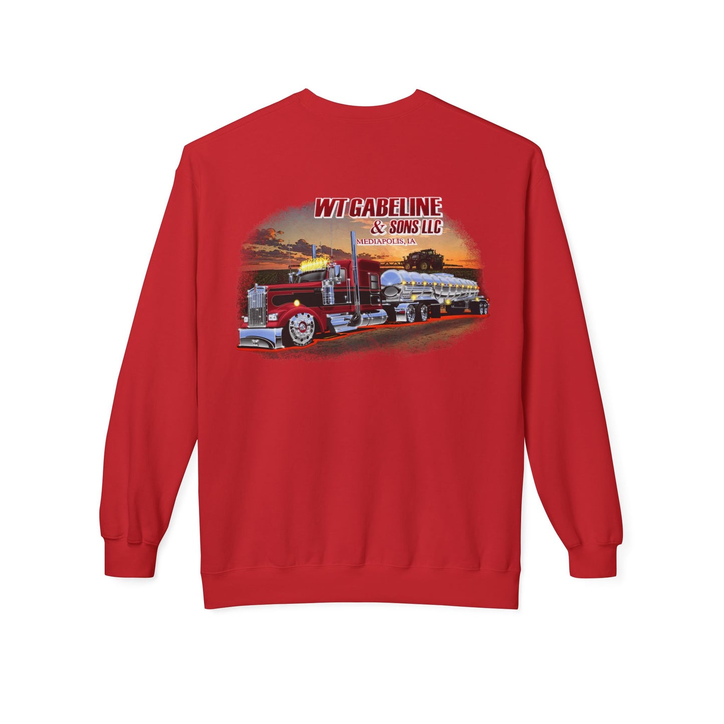 WT Gabeline Trucking Crewneck #167 | Gildan Softstyle