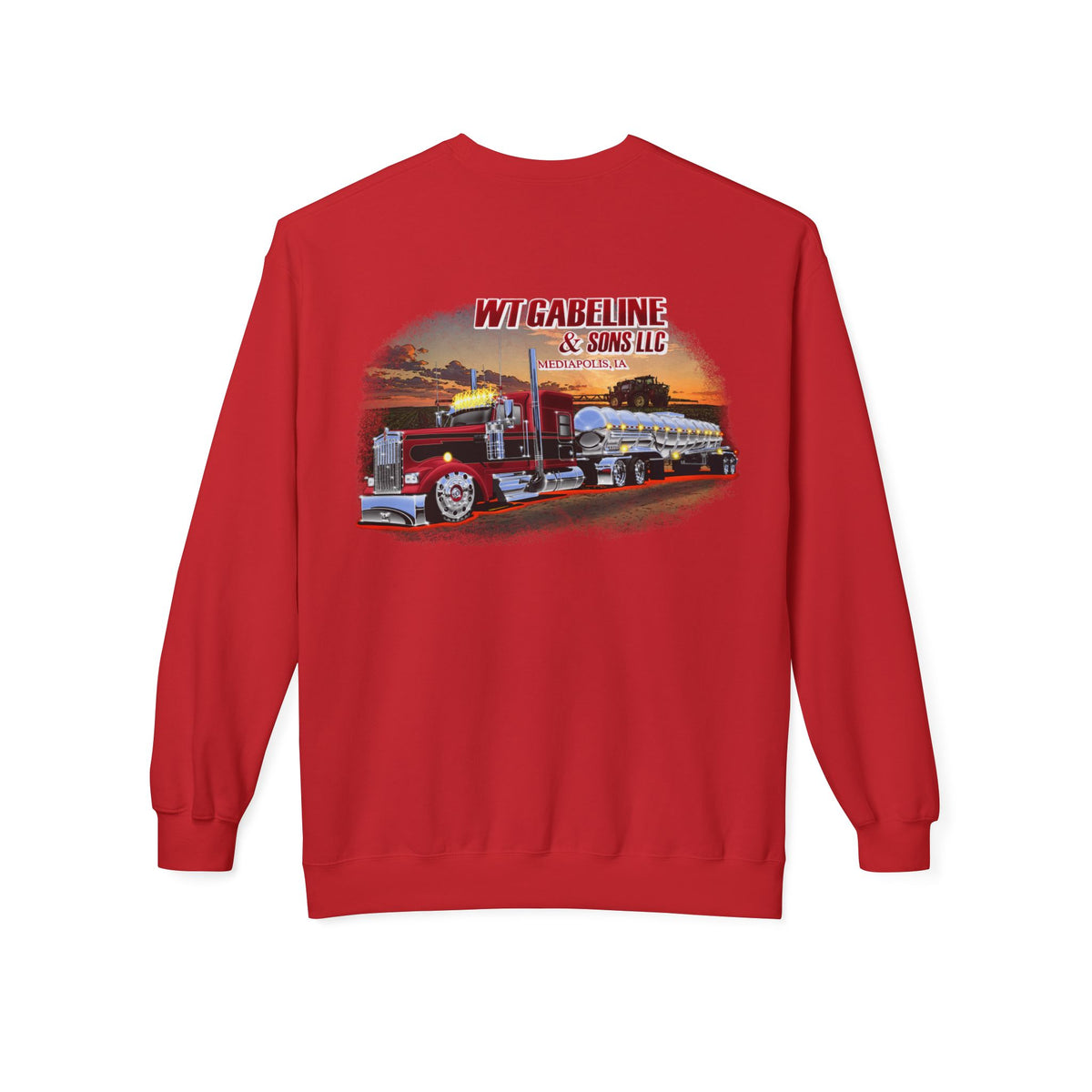 WT Gabeline Trucking Crewneck #167 | Gildan Softstyle