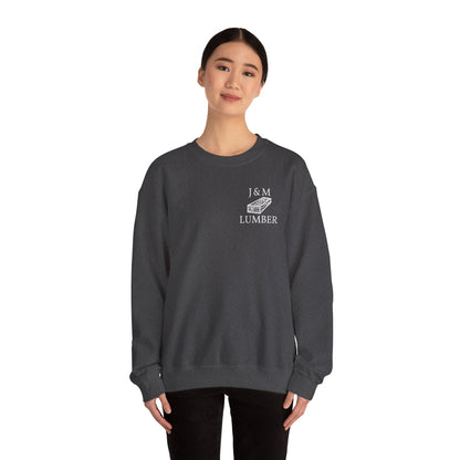 J&M Lumber Crewneck Sweatshirt - SEPT TOP SELLER