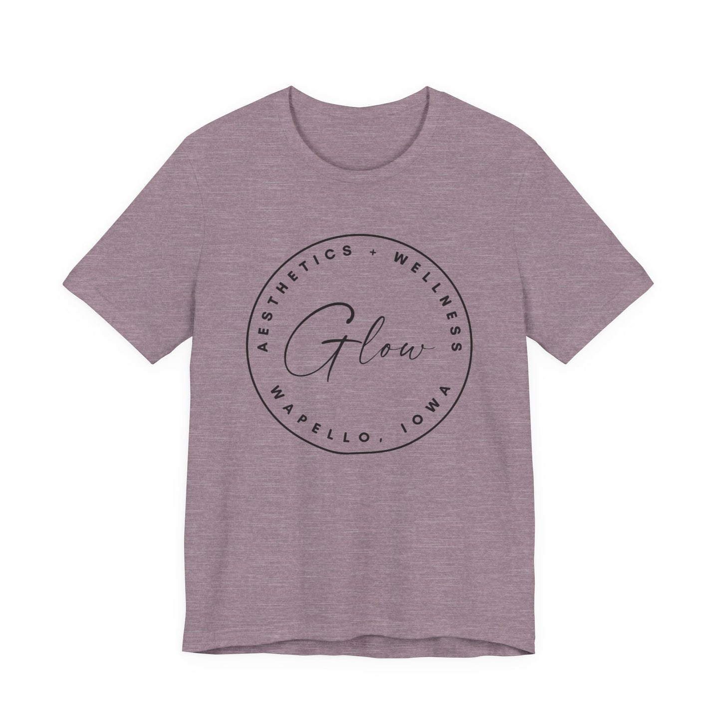 Glow Circle Logo FRONT | Bella Canvas