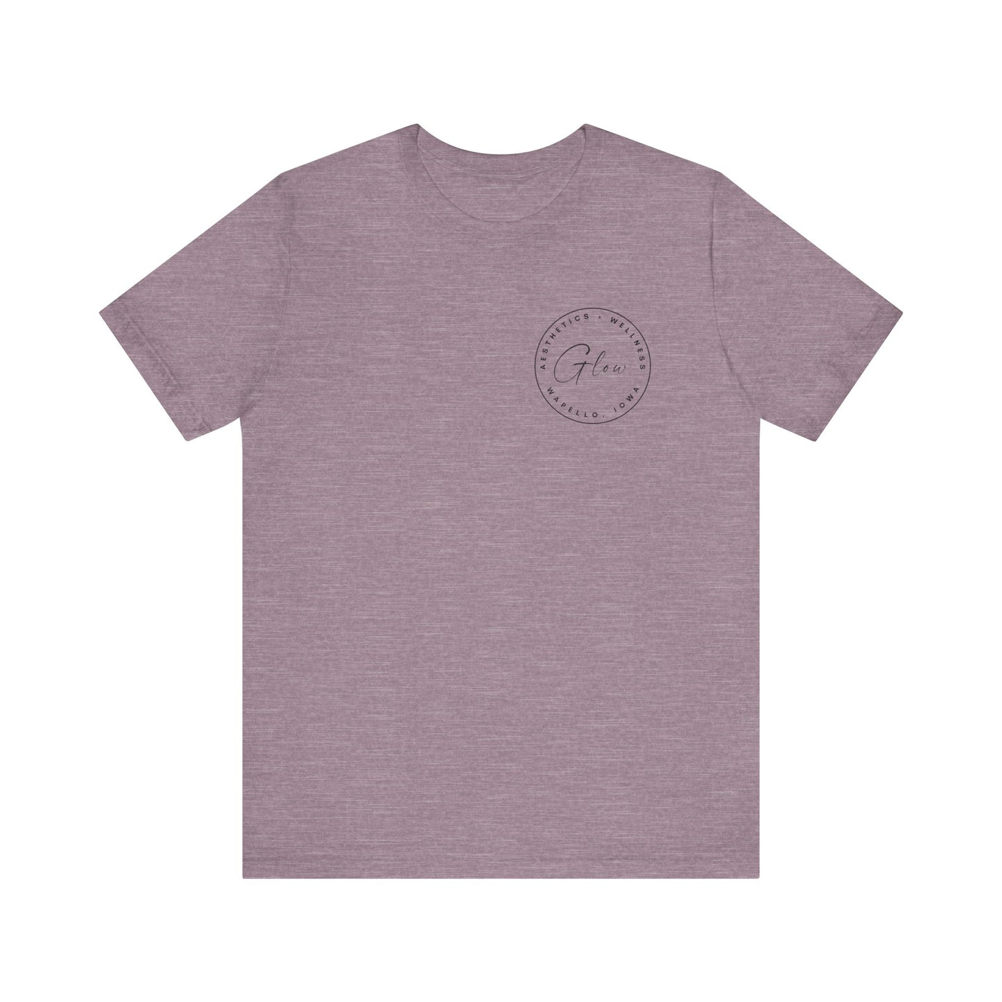 Glow Circle Logo FRONT/BACK | Bella Canvas
