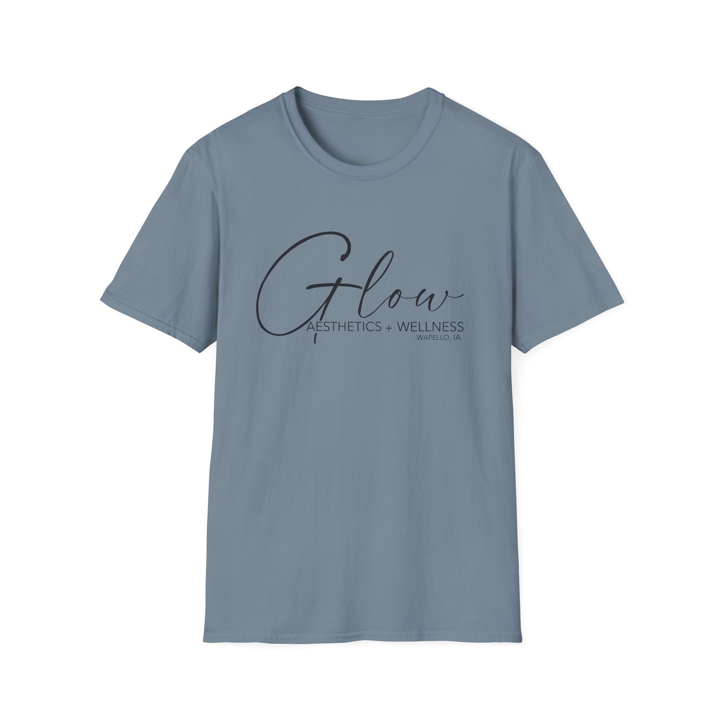 Glow Logo FRONT T-Shirt | Gildan Soft-Style