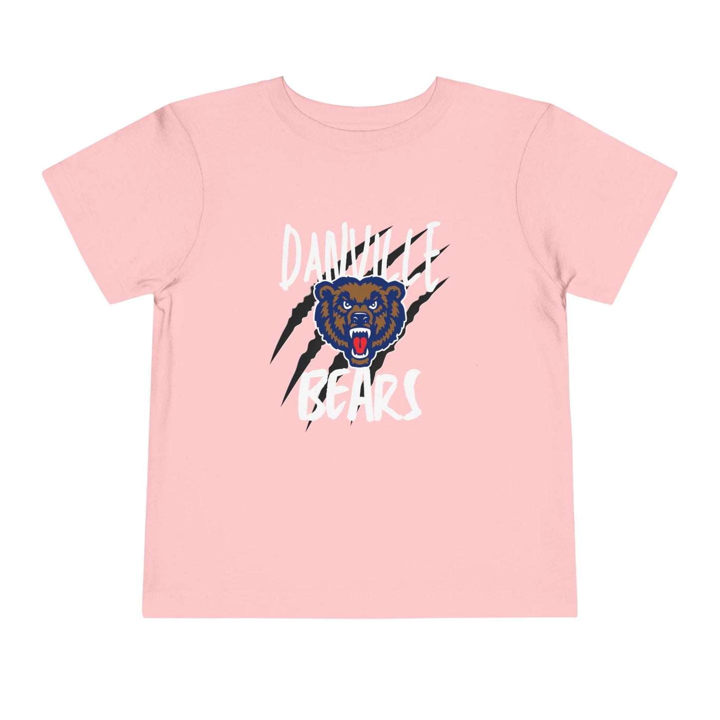 Danville Bears | Bear Claw | Toddler Tee | Bella Canvas