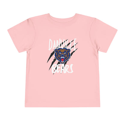 Danville Bears | Bear Claw | Toddler Tee | Bella Canvas