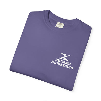 Ziegler Industries White Logo T-Shirt | Comfort Colors