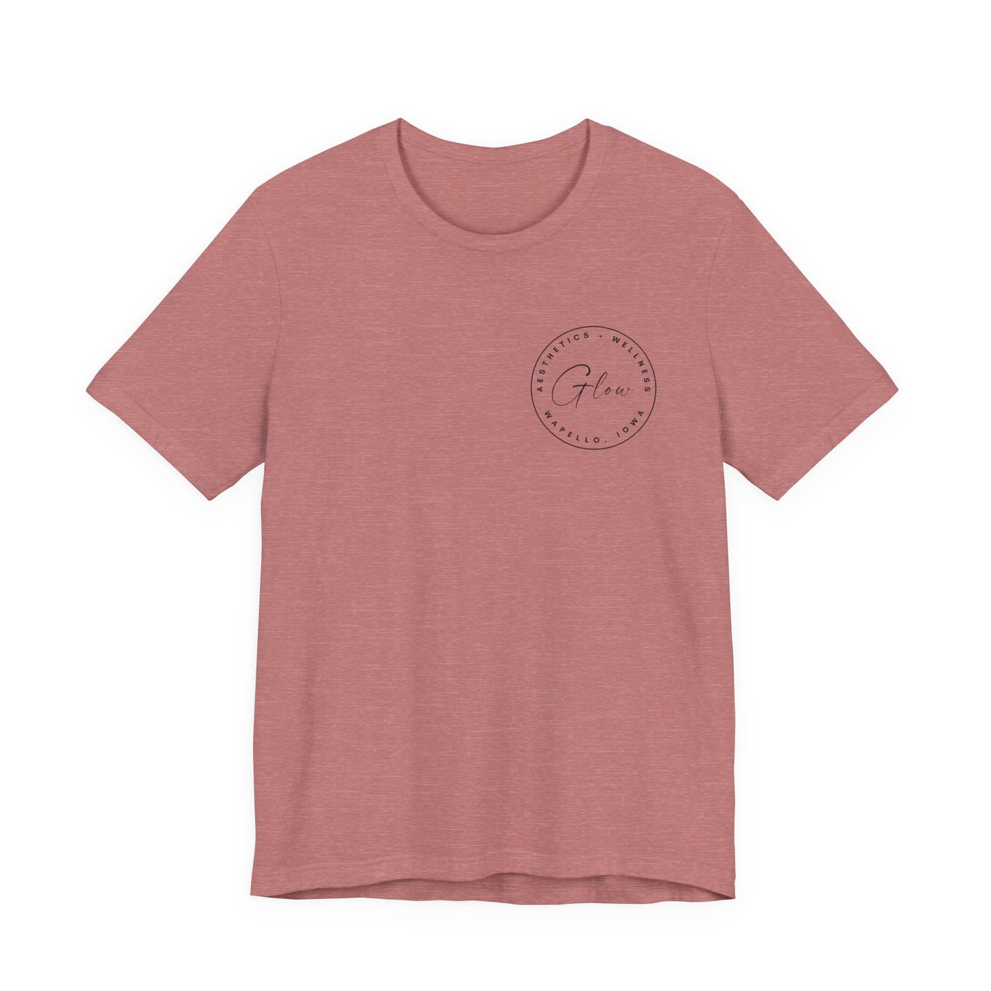 Glow Circle Logo FRONT/BACK | Bella Canvas