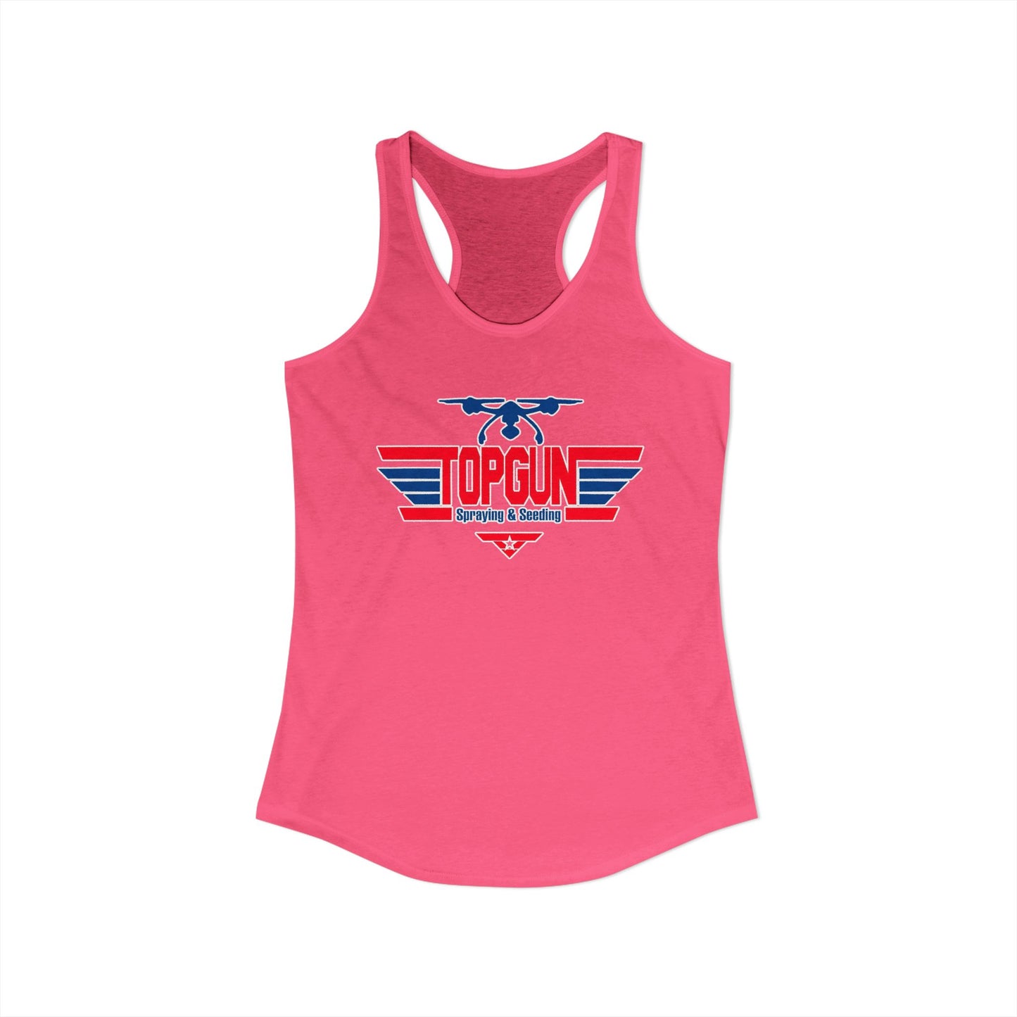 Top Gun S&S Women's Racerback Tank | Next Level