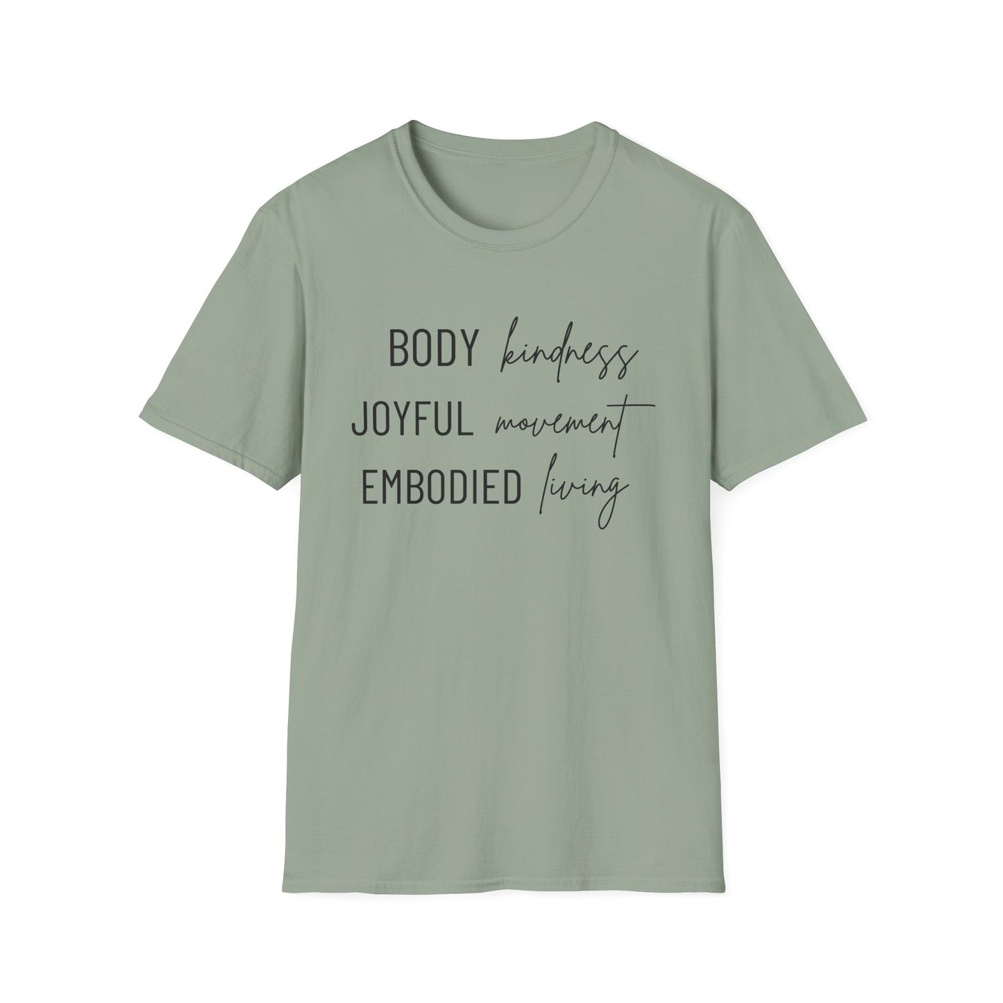 KML Kindness, Movement, Living T-Shirt | Gildan Softstyle