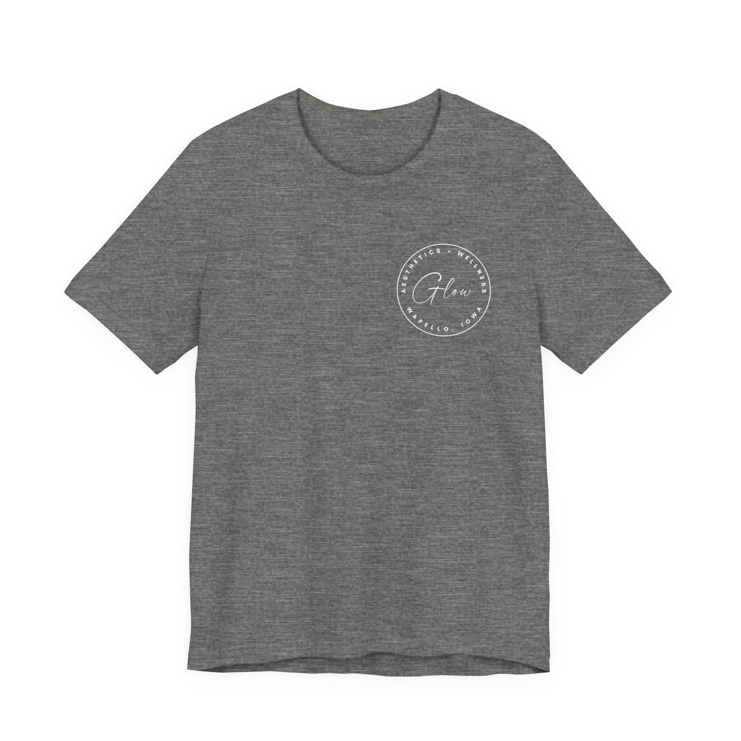Glow Circle Logo FRONT/BACK | Bella Canvas
