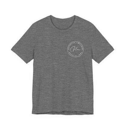 Glow Circle Logo FRONT/BACK | Bella Canvas