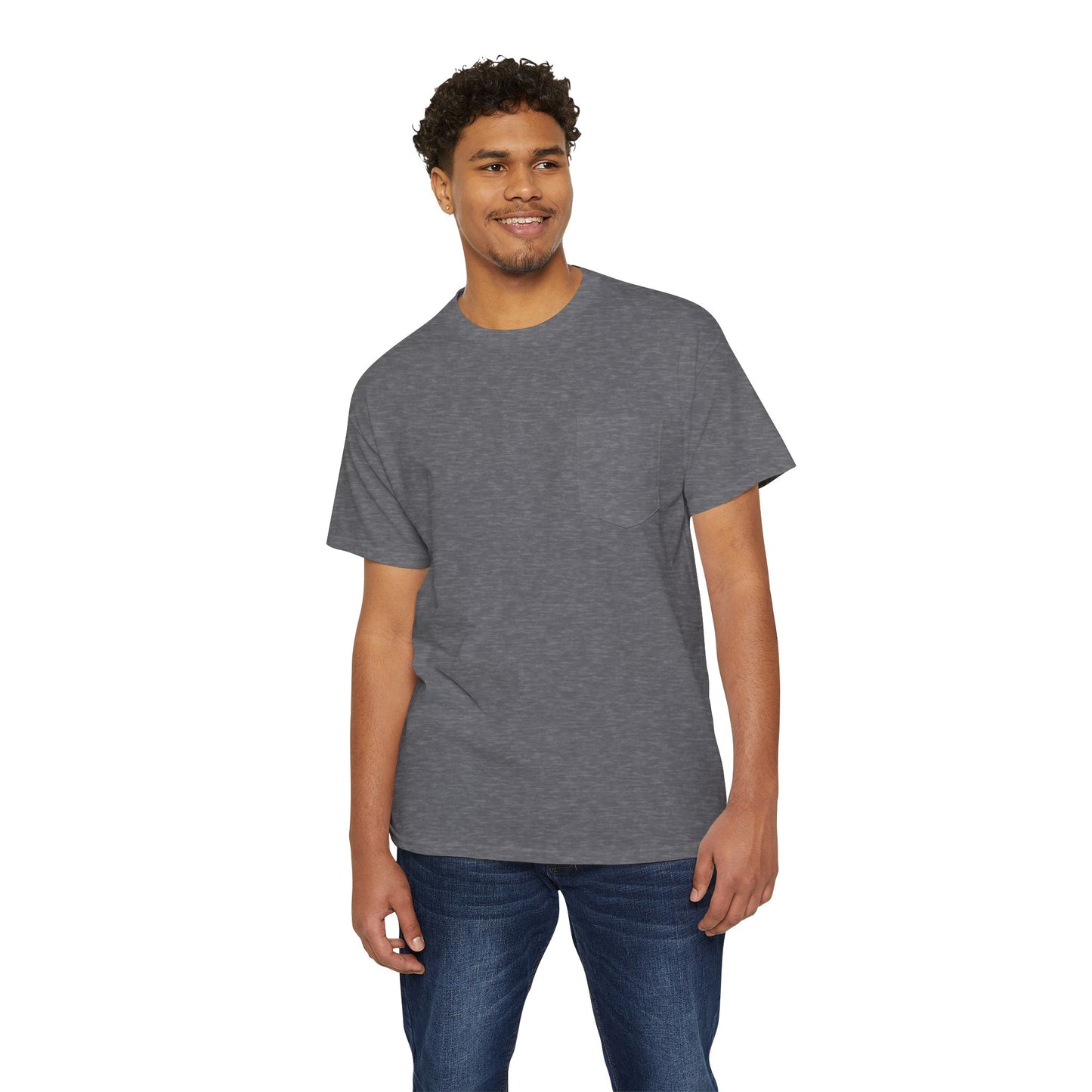Danville Telecom ImOn Company Pocket Tee | Gildan Heavy Cotton
