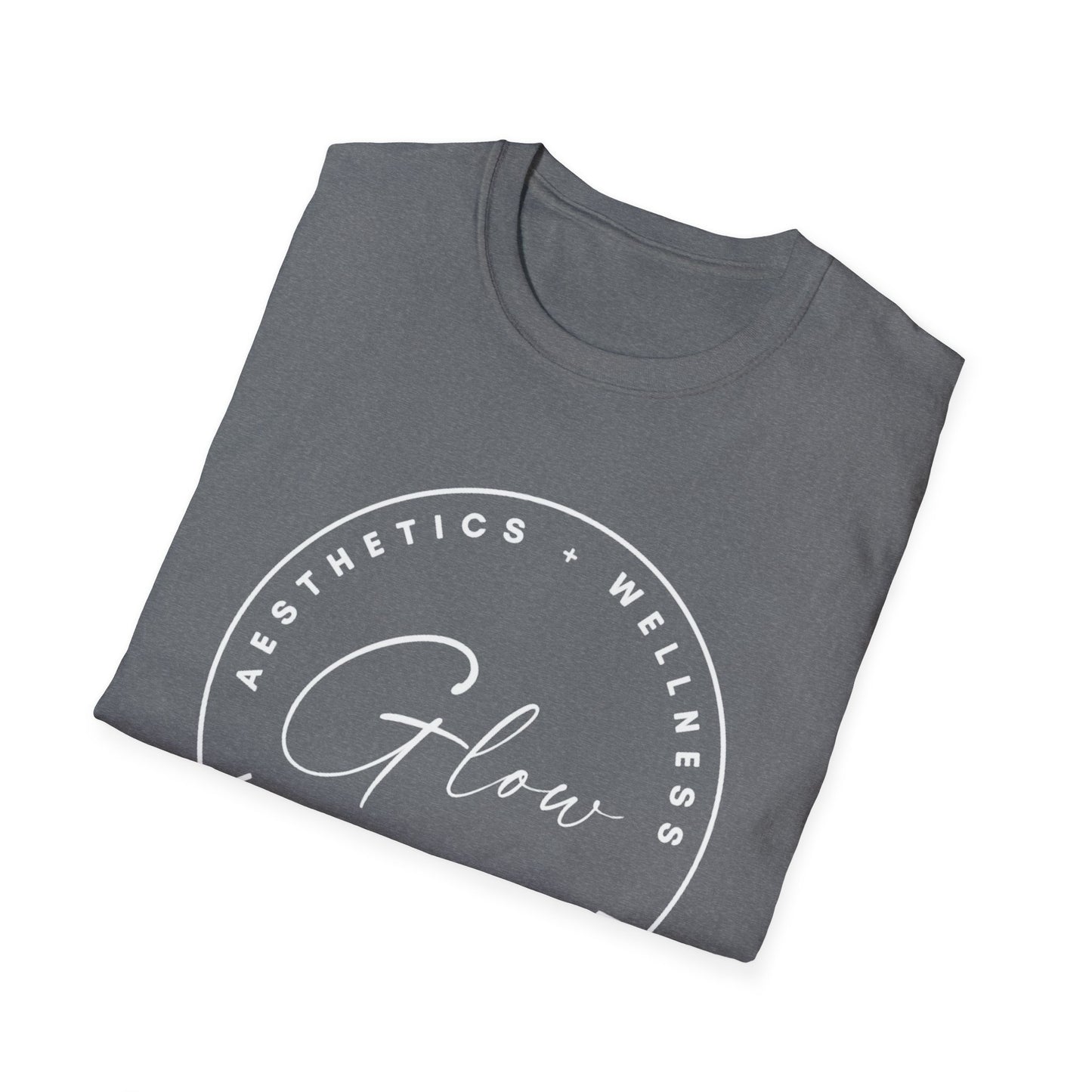 Glow Circle Logo FRONT T-Shirt | Gildan Soft-Style