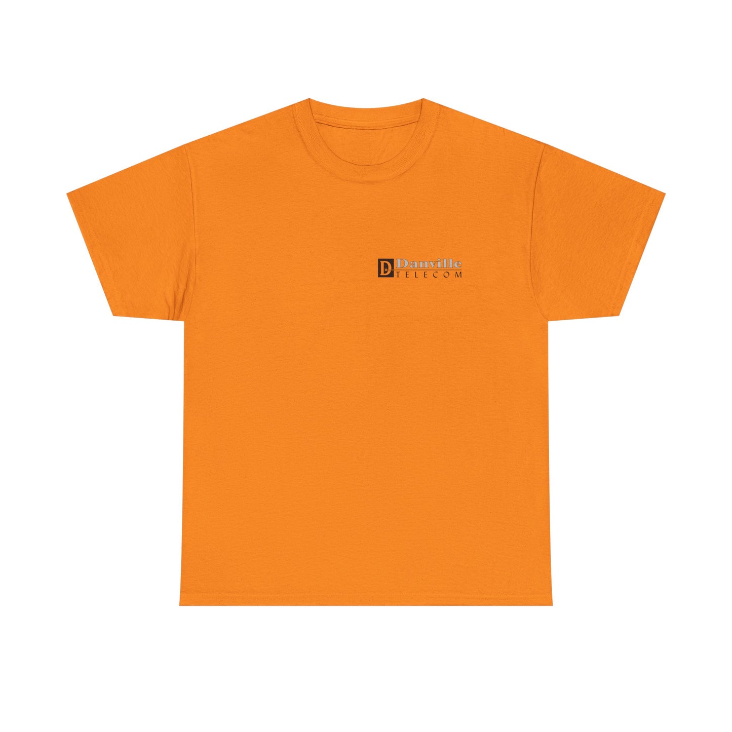 Danville Telecom Gildan Tee: Black Logo - OCT TOP SELLER
