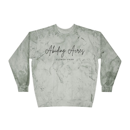Abiding Acres FF  ADULT Colorblast Crewneck | Comfort Colors
