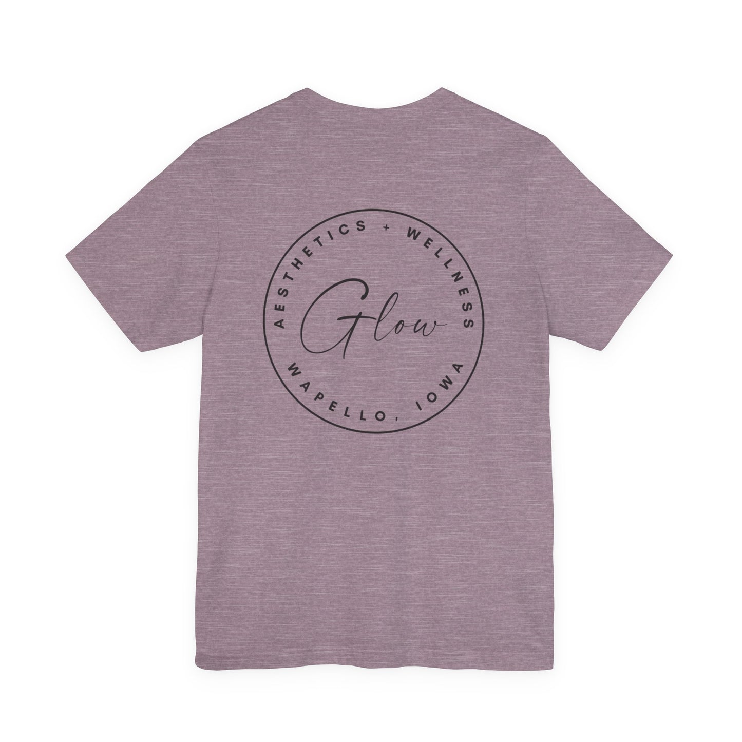 Glow Circle Logo FRONT/BACK | Bella Canvas