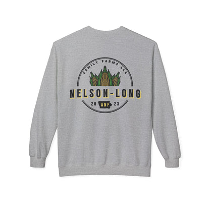Nelson-Long FRONT/BACK Crewneck | Gildan Softstyle
