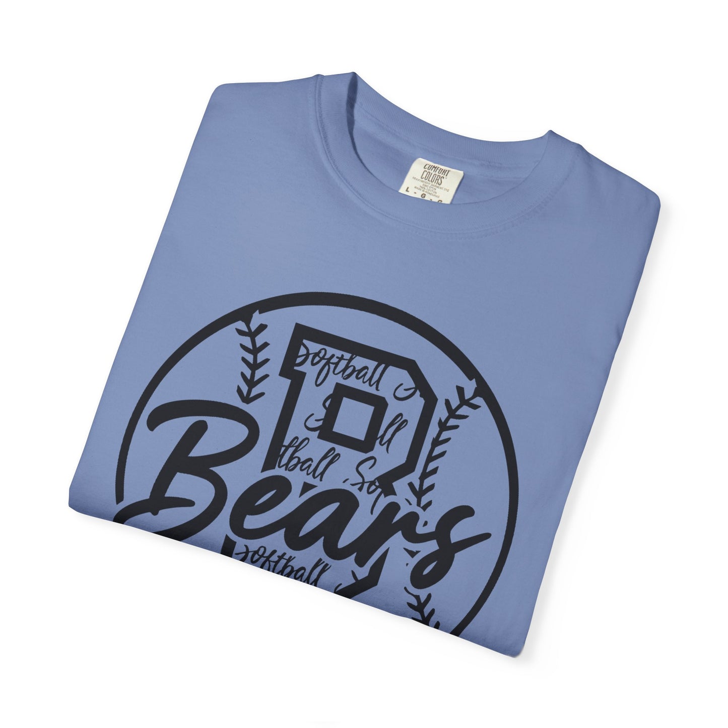 Bears "B" Softball T-Shirt | Comfort Colors