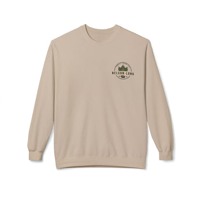 Nelson-Long FRONT/BACK Crewneck | Gildan Softstyle